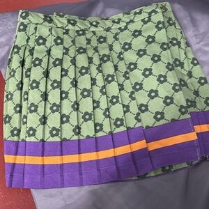 Flower Print Skirt